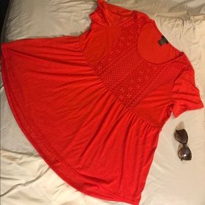 DEB lace babydoll top